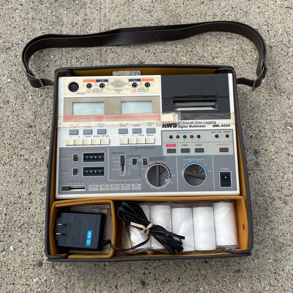 1984 DML-4020 Data Logging Dogital Multimeter Sperry Instruments
